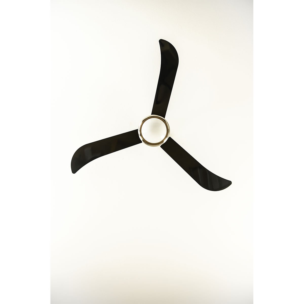 AireRyder Ceiling Fan Loft Nickel - Black with Light Fitting and Remote Control 44” 112cm, 112 cm - Image 4