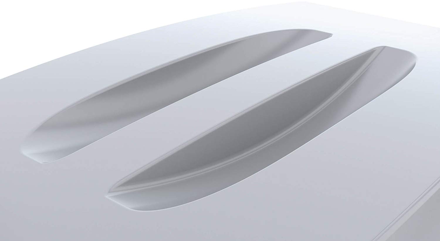 Durable DURABIN 60 Lid White - To Be Used with DURABIN 60 Waste Bin - Easy to Grip Handle - Made of Strong Polypropylene - Image 2