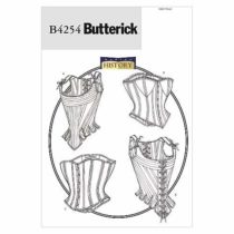 Butterick Patterns B4254 Size 6-8-10 Misses Stays and Corsets, Pack of 1, White