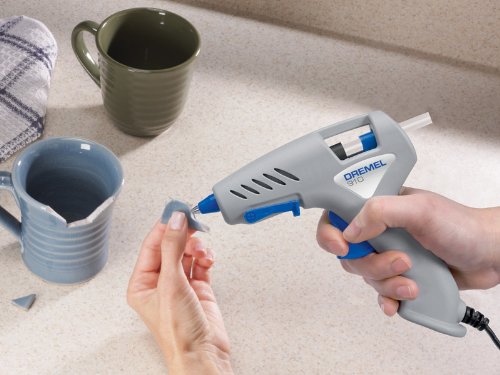 Dremel 910 Hot Glue Gun 240 V with Precision Non-Drip Tip and 3 Multi-Purpose 7 mm Glue Sticks for DIY Home Improvement - Image 3