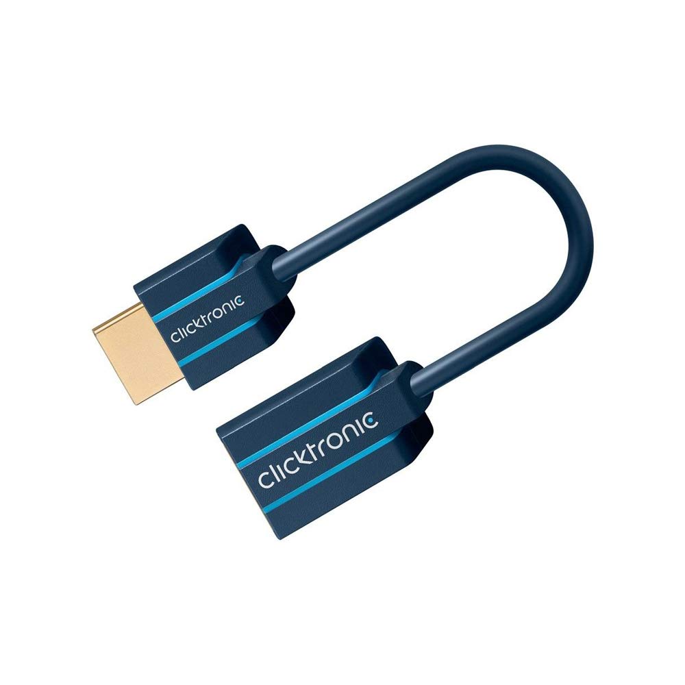 Clicktronic 70700 Casual HDMI Flexadapter, Black - Image 3