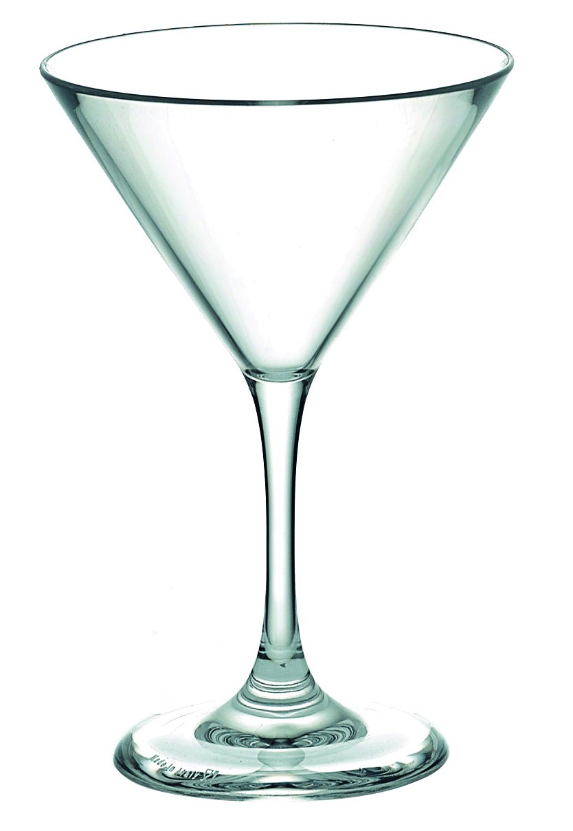 Guzzini - Happy Hour, Cocktail Glass - Transparent, diameter 9,5 x h14,5 cm