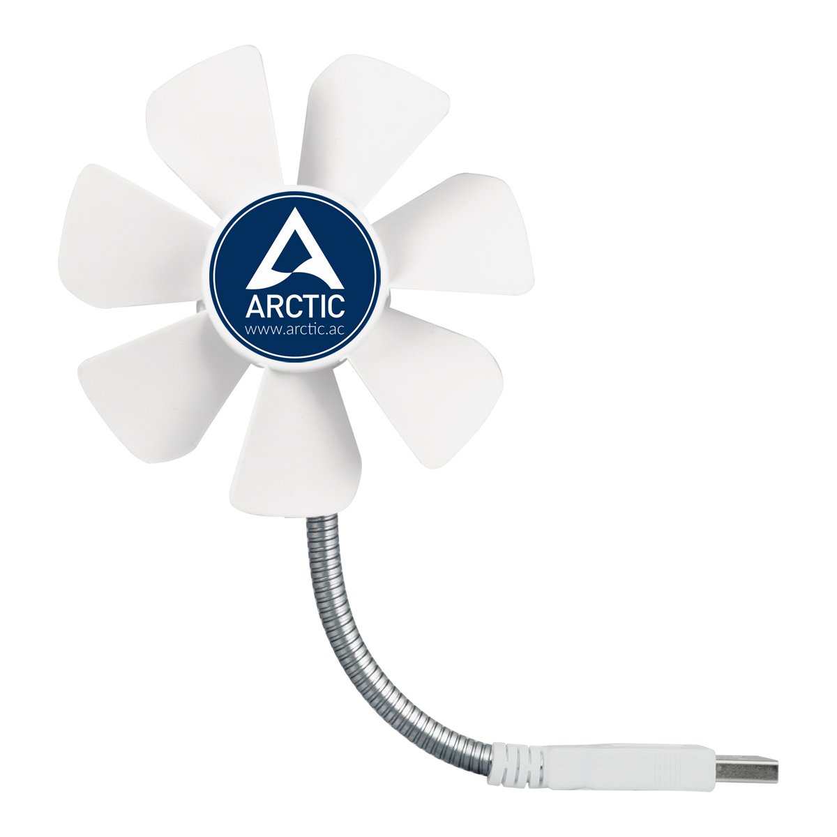 ARCTIC Breeze Mobile Mini USB Desktop Fan with Flexible Neck