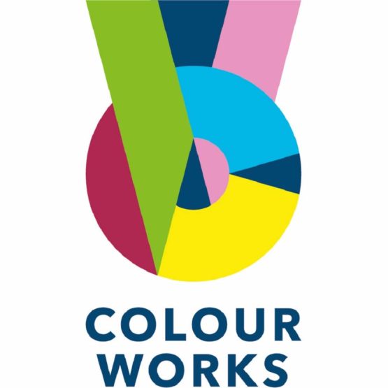 Colourworks Melamine Snack Plates, 23 cm, Multi-Colour, Set of Four - Image 4