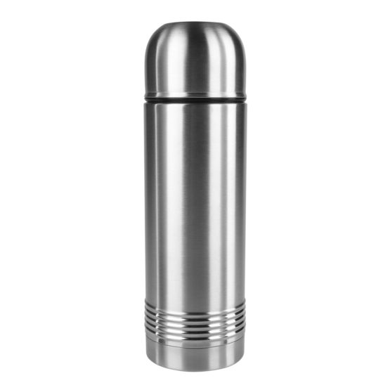 Emsa 618501600 Senator Safe Loc insulated flask, 0.5 litres, stainless steel