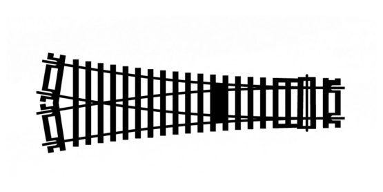 Hornby R8076 00 Gauge Y Point Track
