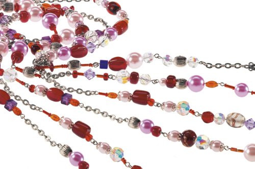 Rayher Glass Beads for Jewellery Making and Crafting Assorted Round Beads, Seed Beads, Column Beads and Spacer Beads - Image 3