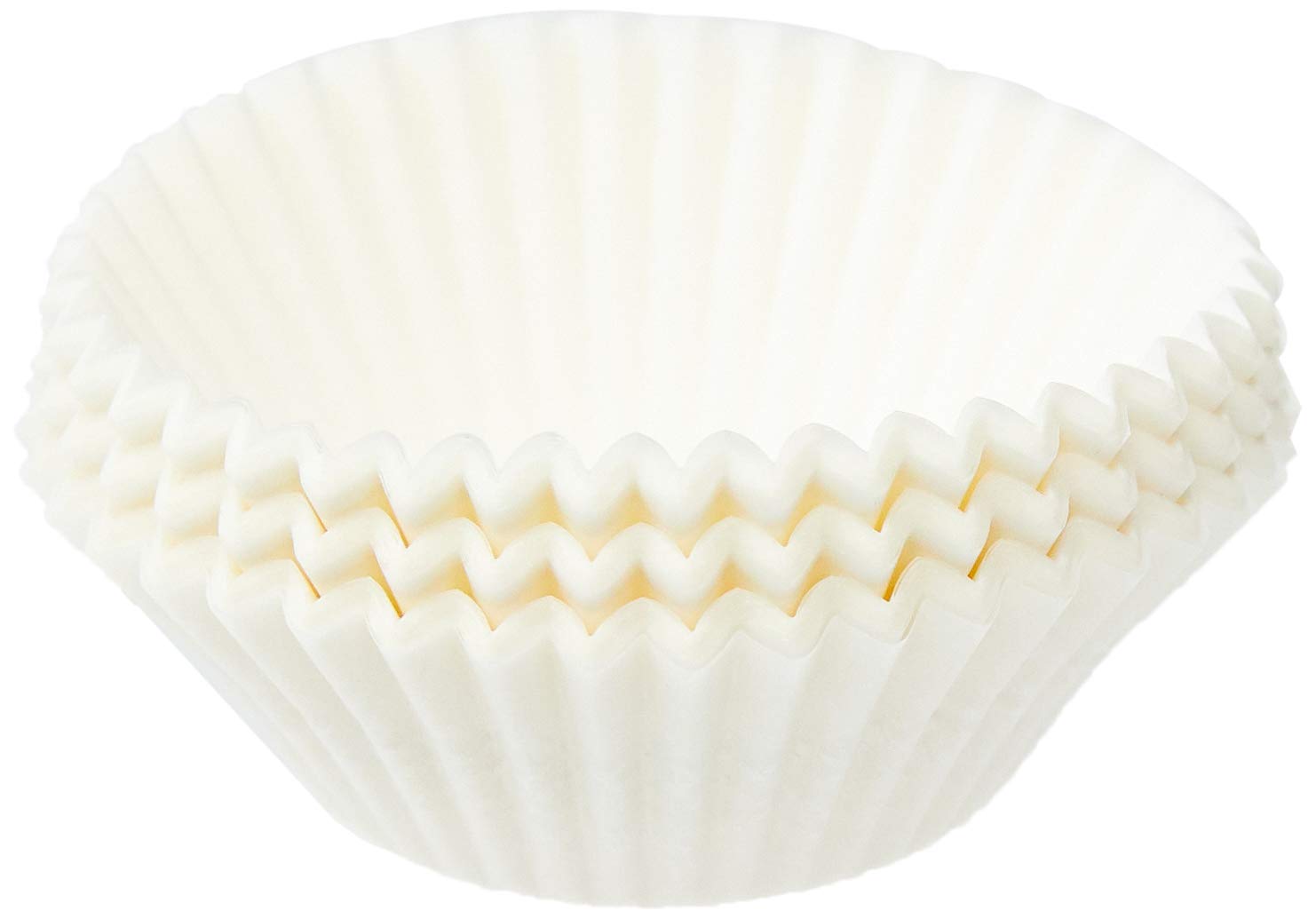 Dr.Oetker Paper-Baking Form, Fabric, White, 3 cm Diameter, Set of 180, 3 x 3 x 2 cm