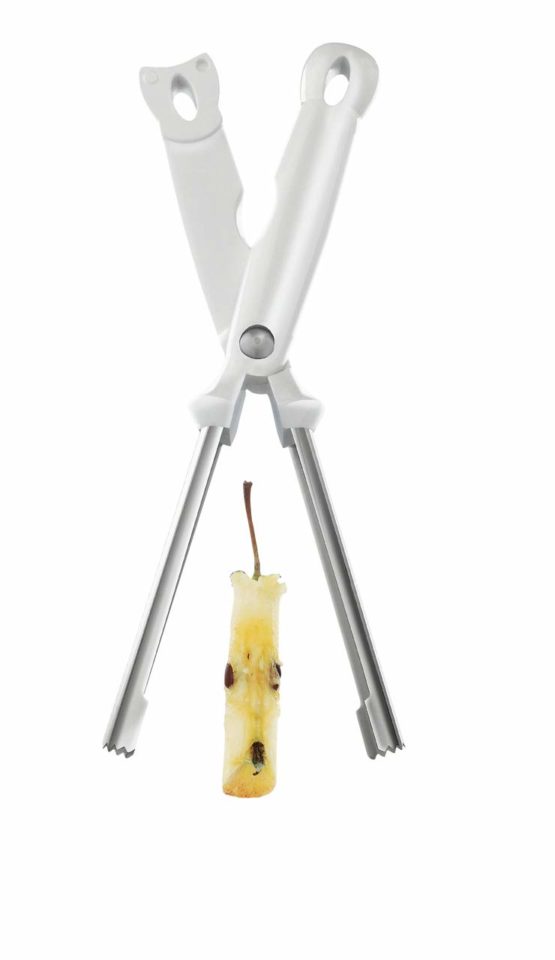 Leifheit Apple Corer, White/Red/Silver - Image 2