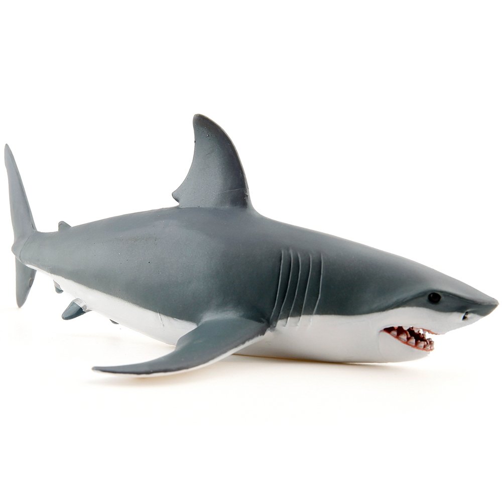 Papo, Realistic Great White Shark Figure, Ages 3+, Marine Life Collection, Educational Play Marine Predator
