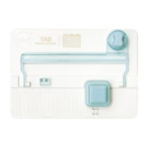 Rayher Tab Punch Board, Blister Pack, Various, White, 2.2 x 2.35 x 0.55 cm