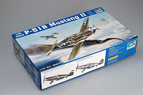 Trumpeter 1:32 - North American P-51B Mustang, Various, 1/32