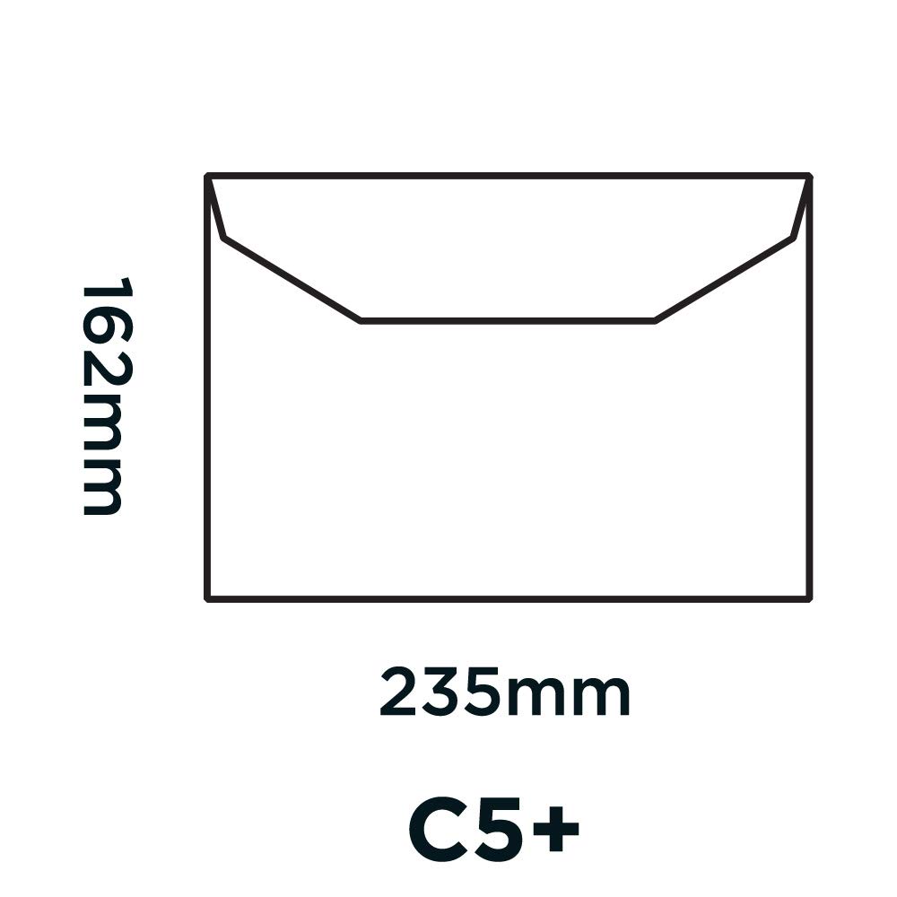Blake Purely Everyday C5+ 162 x 235 mm 90 gsm Gummed Mailer Envelopes (4407) White - Pack of 500 - Image 2