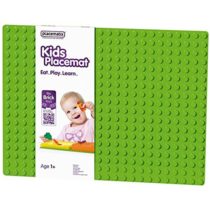 Abeba Placematix - PM103002 - Children’s Plastic Baseplate Placemat - 45 x 35 x 25 cm - Grey