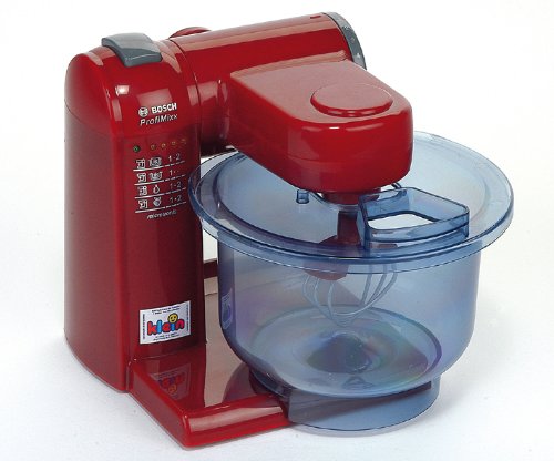 Theo Klein 9556 Bosch Food Processor I Battery-Powered Food Processor with 2 Speed Settings I Dimensions: 20 cm x 22 cm x 20 cm I Toy for Children Aged 3 Years and up