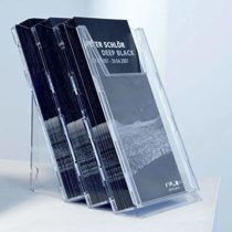 Durable Combiboxx 1/3 A4 (A6) Set L, 3 Tray Table or Wall Literature Holder