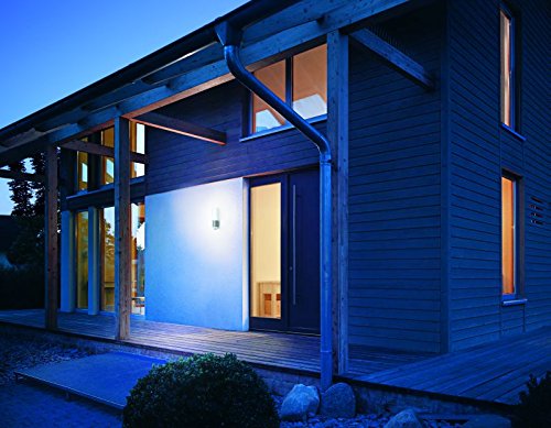 Steinel Outdoor Wall Light L 260 S, Stainless Steel, Sensor switched, 240° motion detector, incl. LED Bulb - Image 4