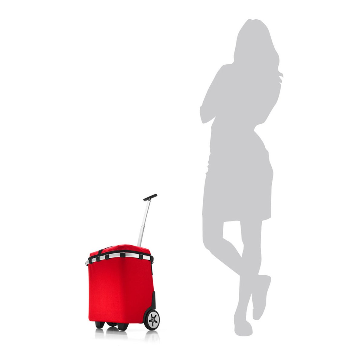 Reisenthel carrycruiser iso Koffer, 48 cm ,40L, Red - Image 2