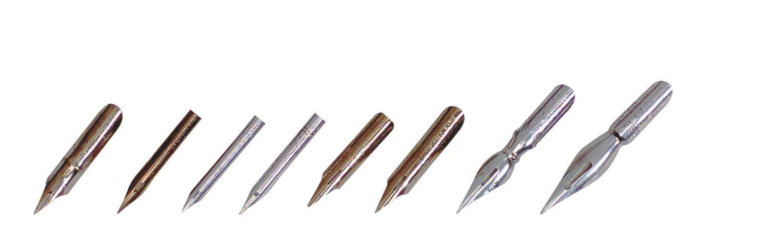 Speedball #22B Extra Fine Pen Nib, for Calligraphy Creative HandWriting, Copperplate, Spencerian, Ruling, Ink Dip Quill Pen