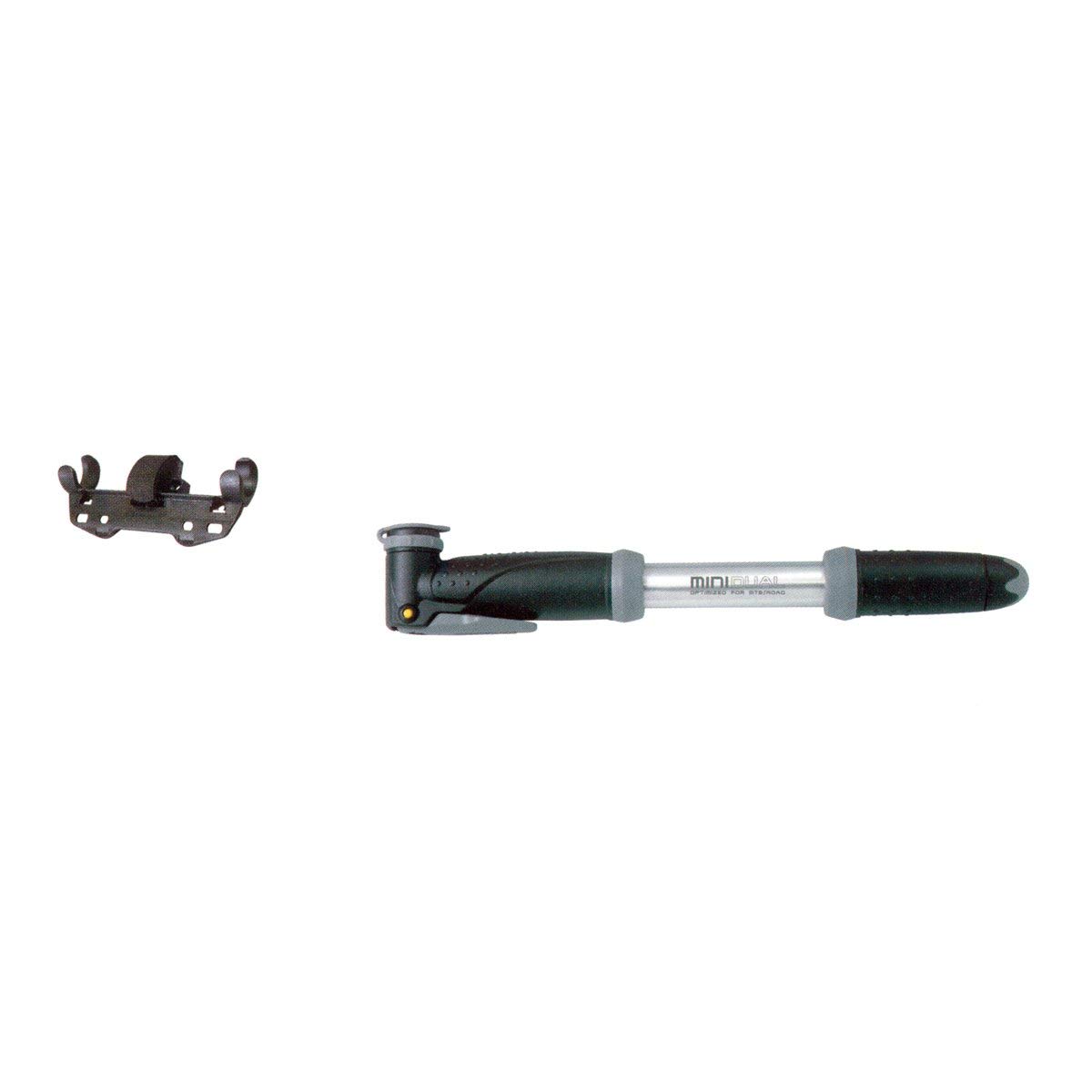 Topeak Mini Dual Pump, Black/Silver, 27.4 x 3.8 x 1.8 cm, TMMB-2