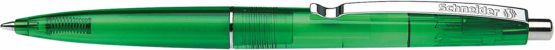 Schneider K20 Icy Colours Retractable Ballpoint Pen - Translucent Green - Image 2