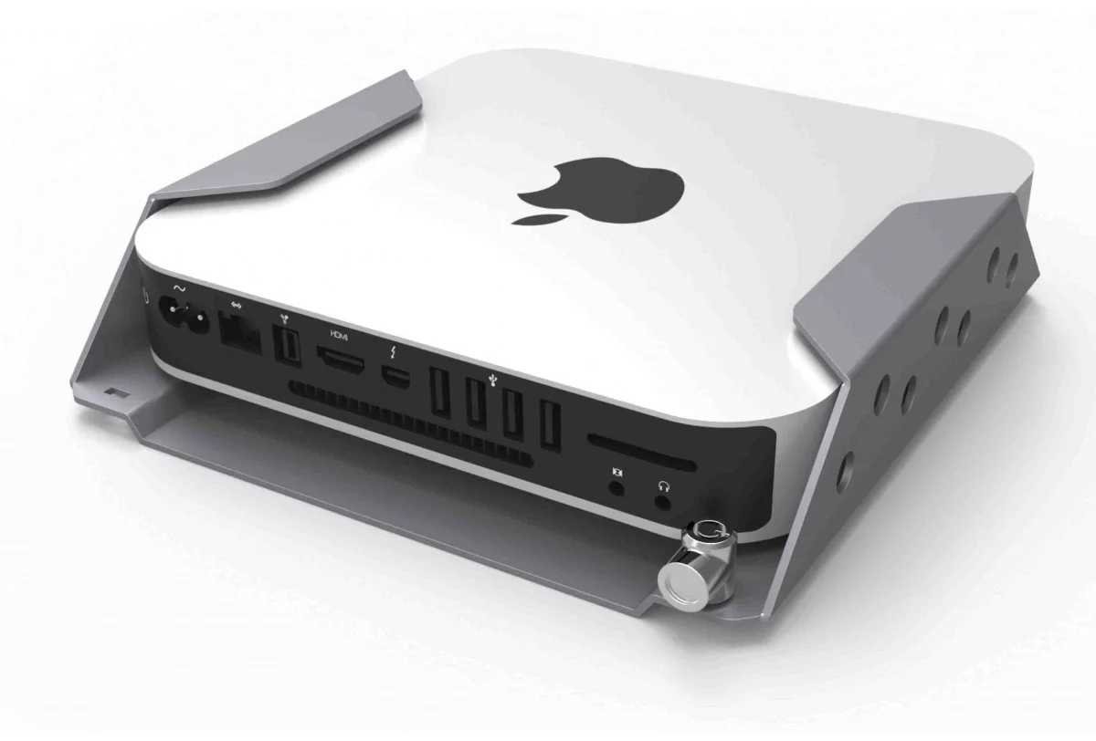 Compulocks Mac mini Security Mount with Keyed LockHead for all Mac mini inclduing 2020 M1 A2348, A1993, A1347 (MMEN76) - Image 2