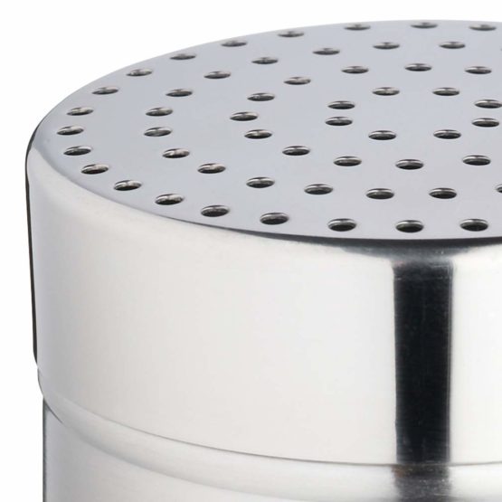 KitchenCraft KCMEDIUM Icing Sugar Shaker / Flour Dredger with Medium Holes, Stainless Steel, Silver - Image 3