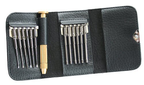 InLine 43016 12-in-1 Hobby Screwdriver Set, Noir