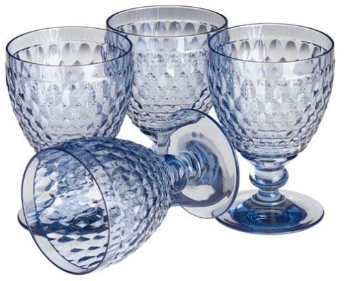 Villeroy & Boch Boston Coloured 144 mm Water Goblet, Blue, Water glass - Image 2