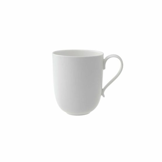 Villeroy & Boch New Cottage Basic Latte Macchiato Cup, 480 ml, Height: 11 cm, Premium Porcelain, White, 0.48 Litre
