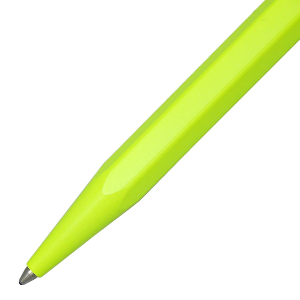 Caran d'Ache 849 Metal Range Ball Pen Fluo - Yellow, 1 count (Pack of 1) - Image 3