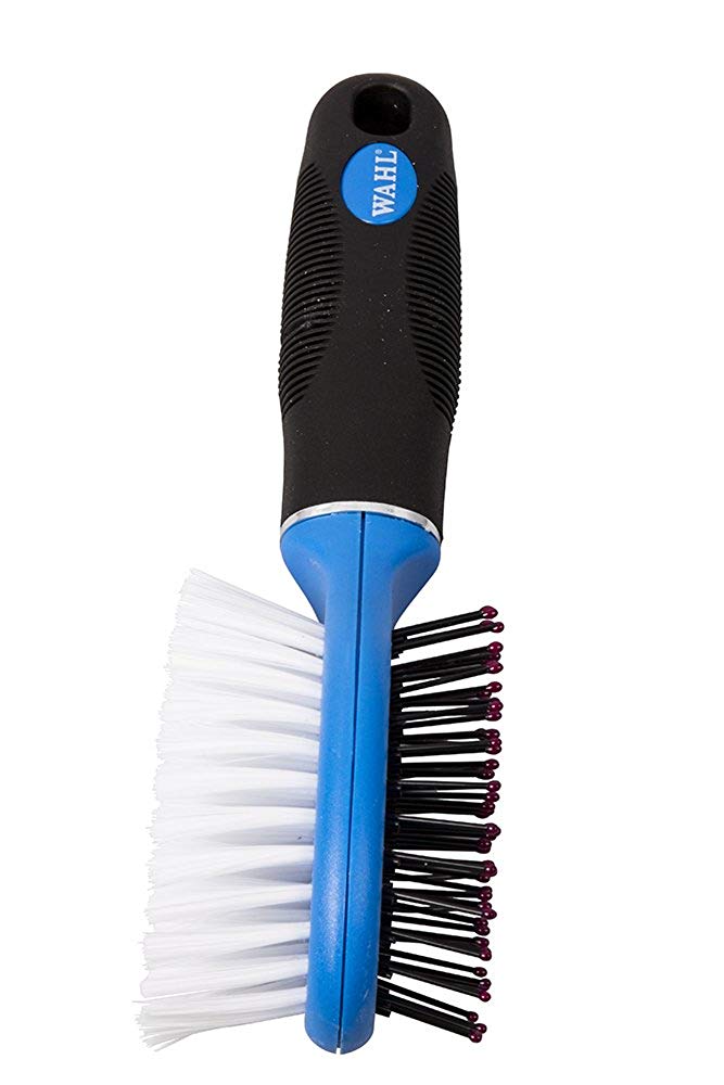 Wahl Pet Grooming Soft Double Sided Brush, 20.5 cm, 858608-001, Blue