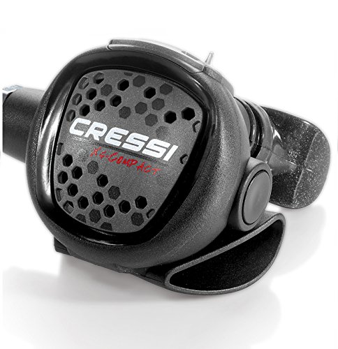 Cressi HY788051 AC2 XS Compact DIN Scuba Regulator, Black - Image 3