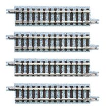 TomyTEC 018032 – 4 Tracks Straight in Gravel Bettung Vehicles, 72.5 mm