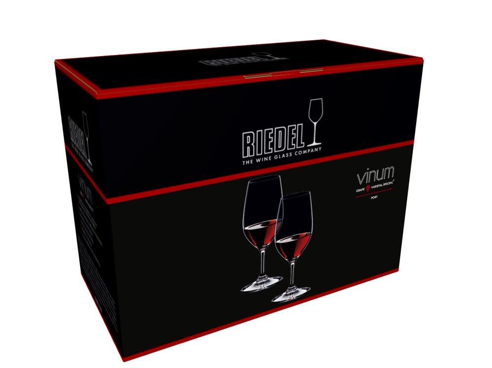 RIEDEL Lead Crystal Vinum Port Glass, Set of 2, Transparent, 16.8, Colorless - Image 2