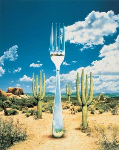 Alessi Stainless Steel Design Table Fork, 6 Pieces, 19.5 cm, White - Image 4