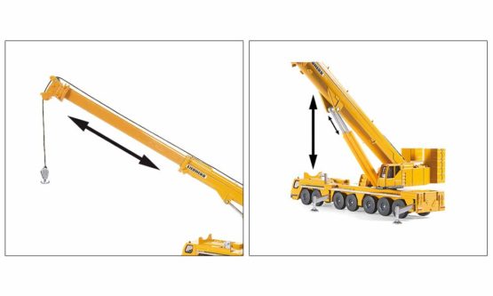 siku 1886 Super Liebherr Mobile Crane, Yellow - Image 2