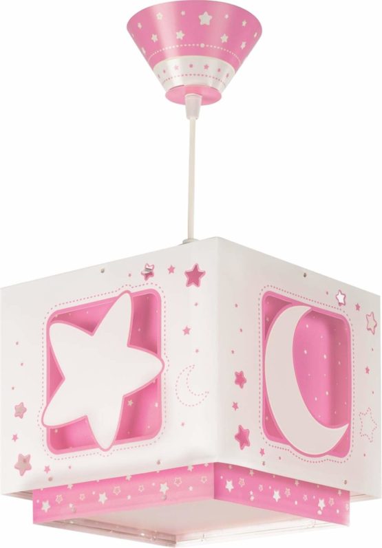 Dalber Hanging lamp Moon, 60 W, Pink, White - Image 2