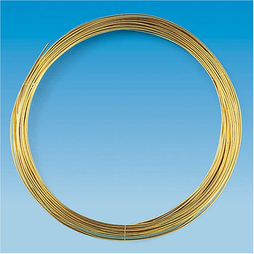 Knorr Prandell 6463061 Wire Diameter 0.6 MM Length 10 M Round Brass, Blue, 0.6mm x 10m