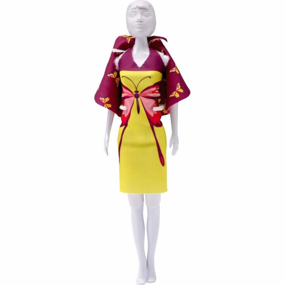 Vervaco Dress Your Doll, Synthetic Fiber, Multi-Colour, 31 x 24 x 1 cm - Image 2