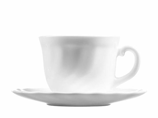 Dajar Trianon Coffee Set 220 ml Luminarc, Glass, White, 8.5 x 6.5 cm, 220 ml
