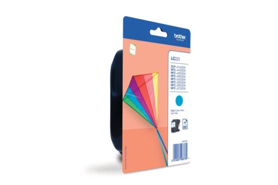 Brother LC-223C Inkjet Cartridge, Cyan, Single Pack, High Yield, Includes 1 x Inkjet Cartridge, Brother Genuine Supplies - Image 3