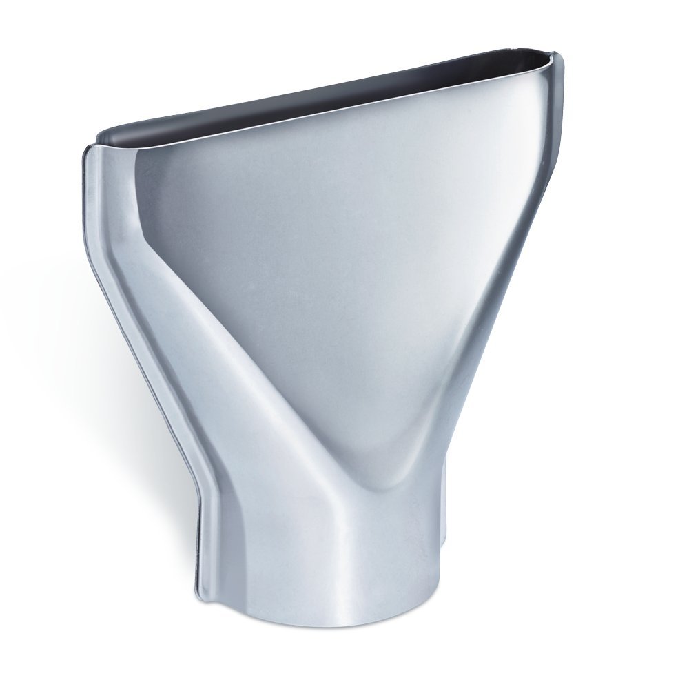Steinel Surface Nozzle 75 mm, accessories for hot air guns drying filler, removing paints and foils, Silver