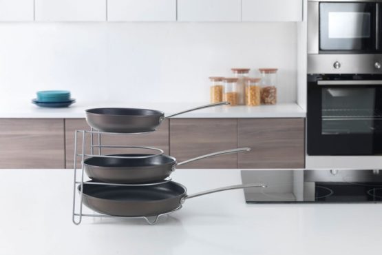 Metaltex 36200439095 Canyon Silver Metal Pan 27 cm x 17 cm x 24 cm - 4 Seater - Image 4