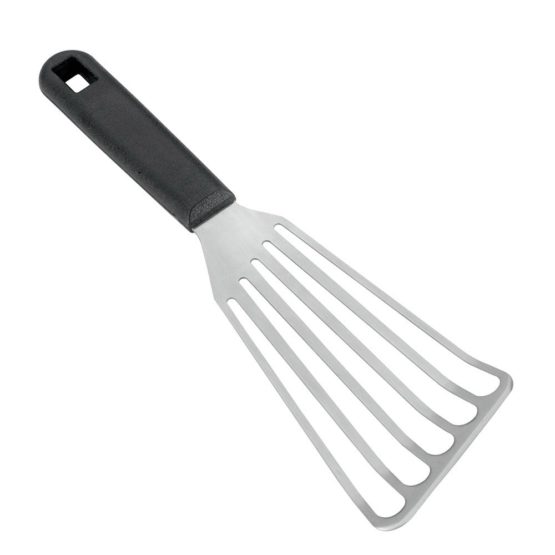 Metaltex Fish turner Plancha, Stainless Steel, Silver, 1.7 x 9.4 x 32.5 cm - Image 2