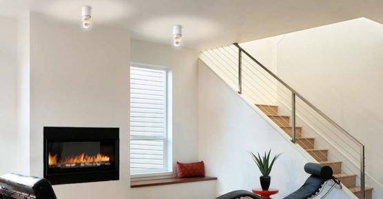 Twister Living, white-silver; Easy to fix. No screws, just one hook is enough. Protected by patent. Ceiling Light; E27 - Image 3