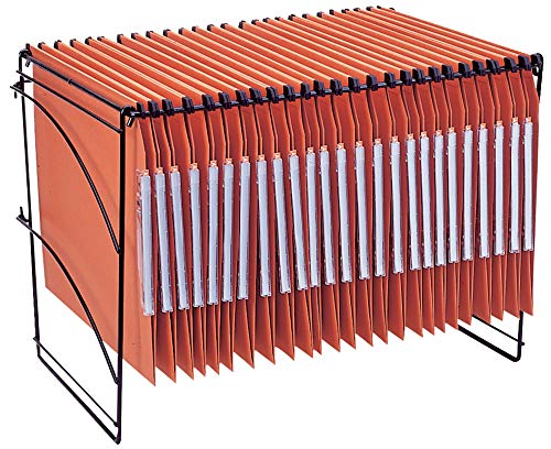 Esselte Homeclass Rack for Suspension Files with 25 Suspension Files for Cupboard, Noir laqué - Image 2