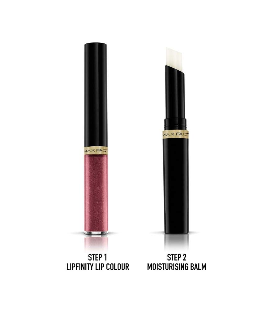 Max Factor Lipfinity Angelic, Long-Lasting, Two Step Lipstick, Vibrant Colour, Hydrating, Lasts 24 Hrs - Image 2