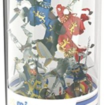 Papo 33016 Mini Knights (Tube, 12 pcs) Figurines, Multicolour