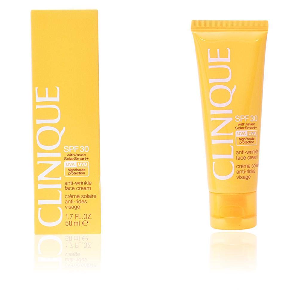 Clinique SPF 30 Sunscreen Oil-Free Anti-Wrinkle Face Cream, Safe For Sensitive Skin, Clear, 50 ml (Pack of 1) - Image 2
